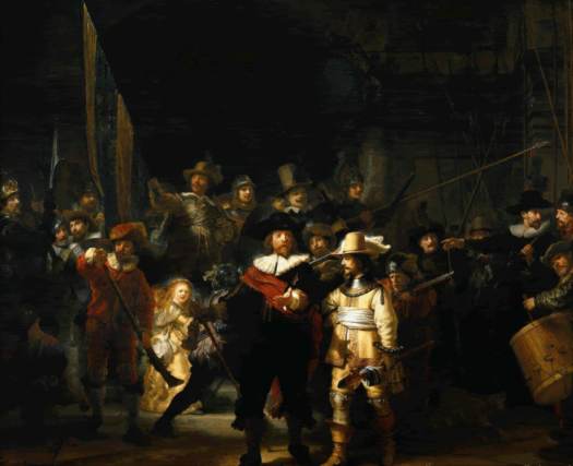 Rembrandt, The night watch